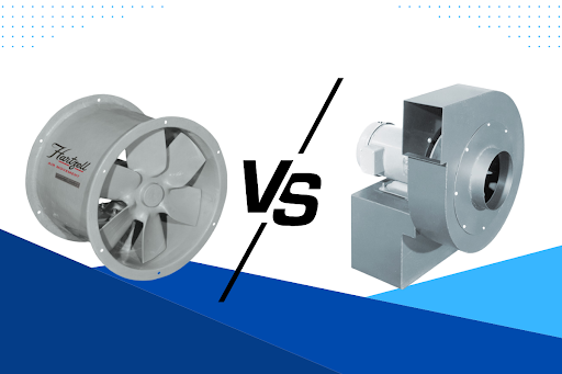 centrifugal vs axial